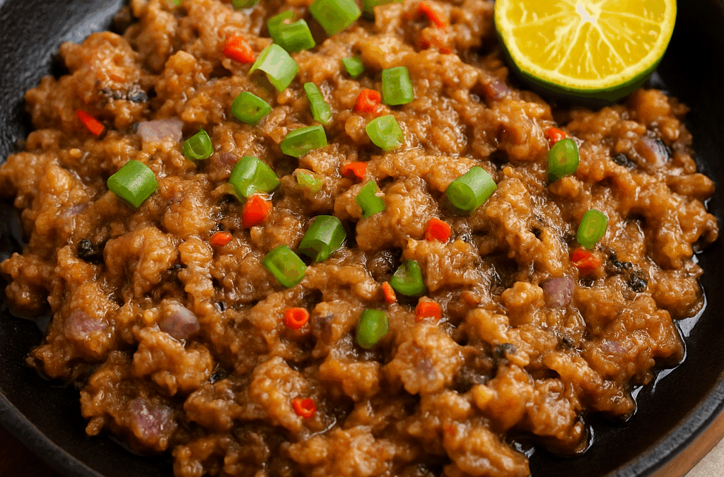 Sardinas Sisig: A Bold Filipino Comfort Dish for Typhoon Season